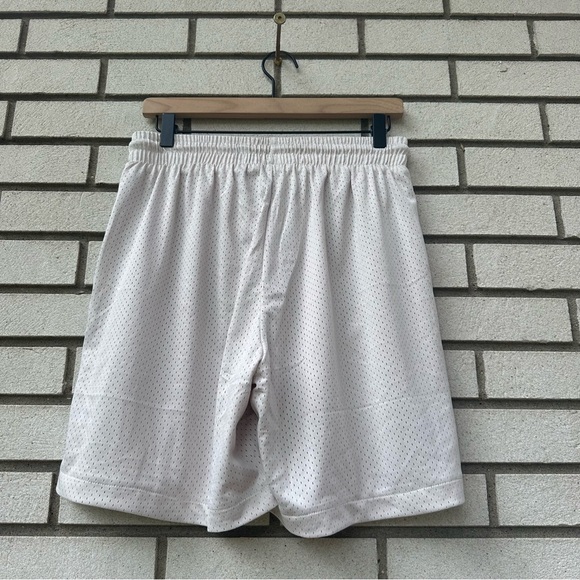 The Hundreds Retro Mesh Shorts M Khaki Beige Basketball Streetwear New NWT - Picture 8 of 11